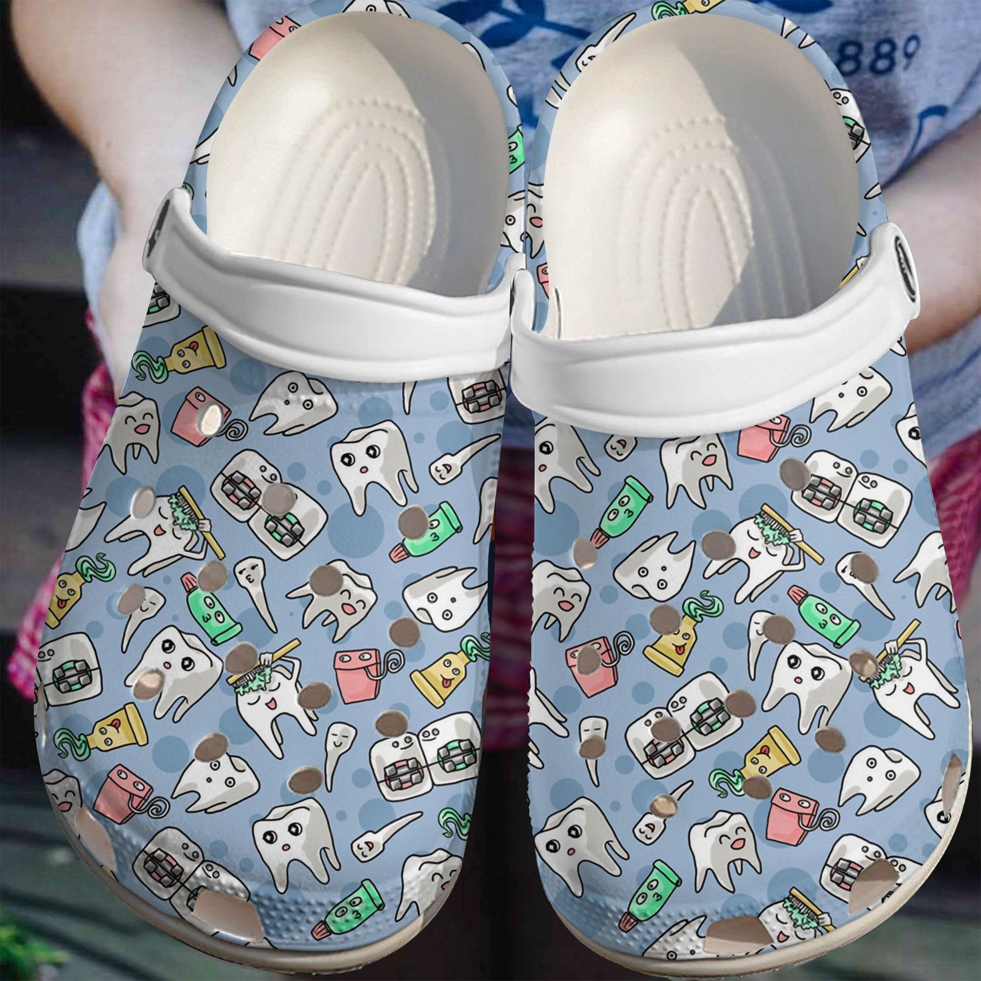 Dentist Cute Tooth Crocs Clog Shoes – Monikablossoms Shop
