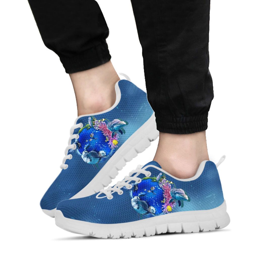 Dolphin Blue Sneakers – 25Kkanm