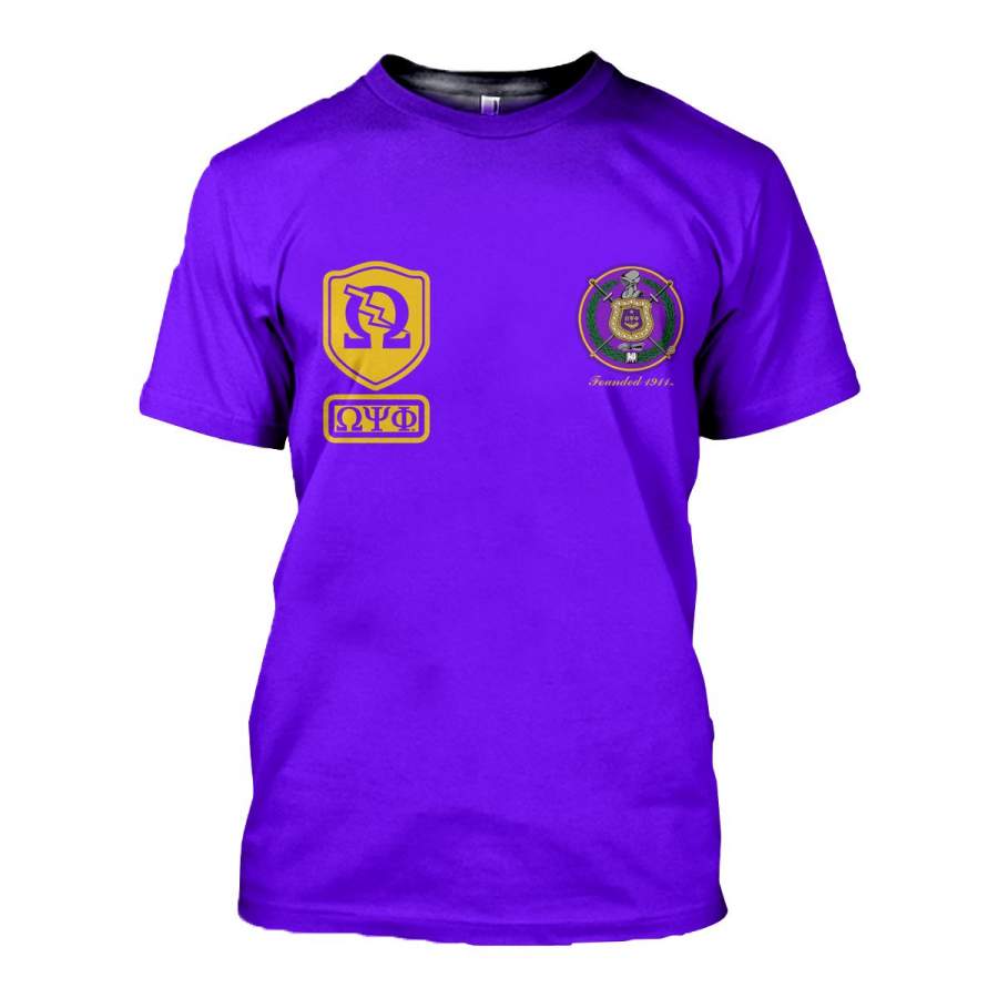 3D ALL OVER HOODIE OMEGA PSI PHI 16720194