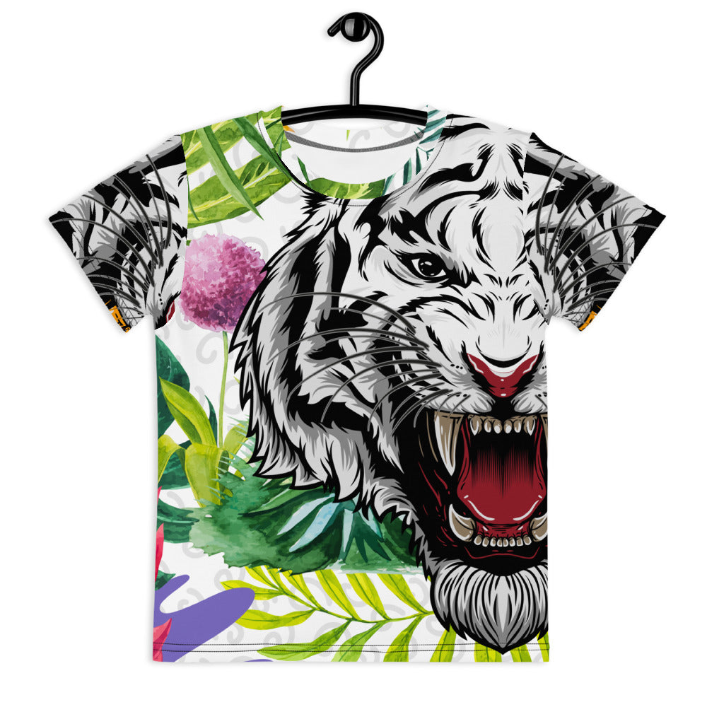 White Tiger Small Kids T-Shirt