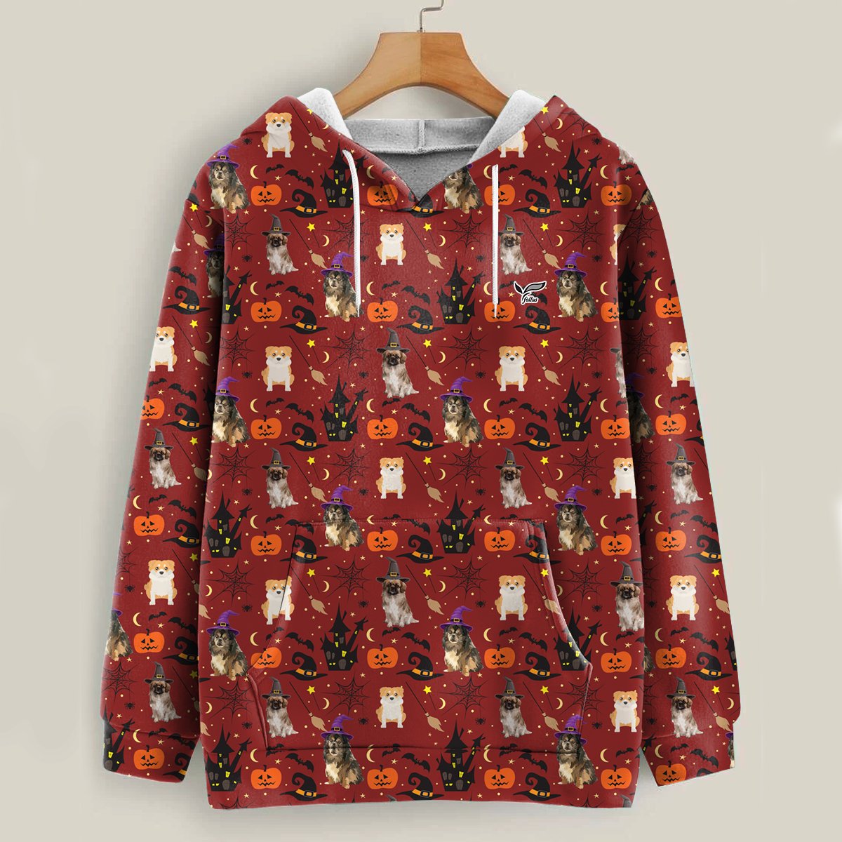 Ready To Pawty – Tibetan Spaniel Halloween Hoodie