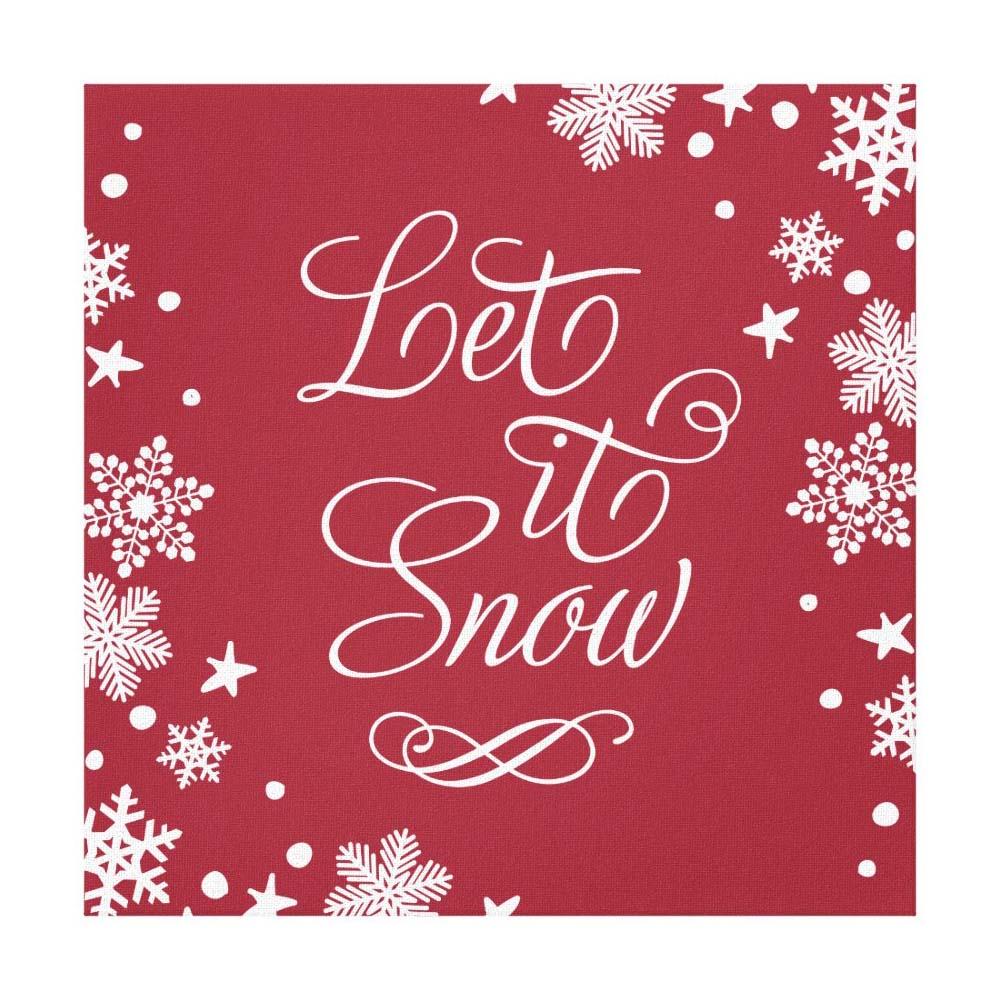 ViticStore™ Let It Snow – Christmas canvas for decor, family gift, home decor, christmas gift