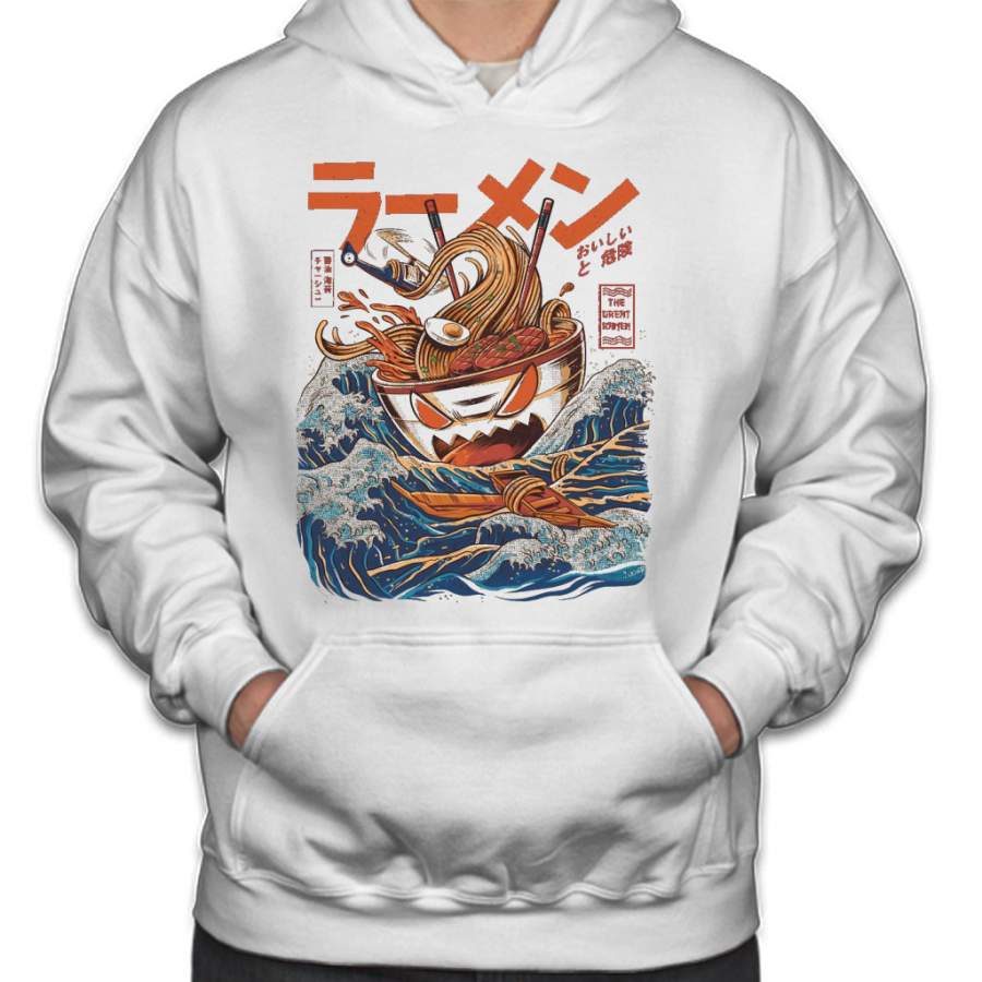 The Great Ramen off Kanagawa Hoodie