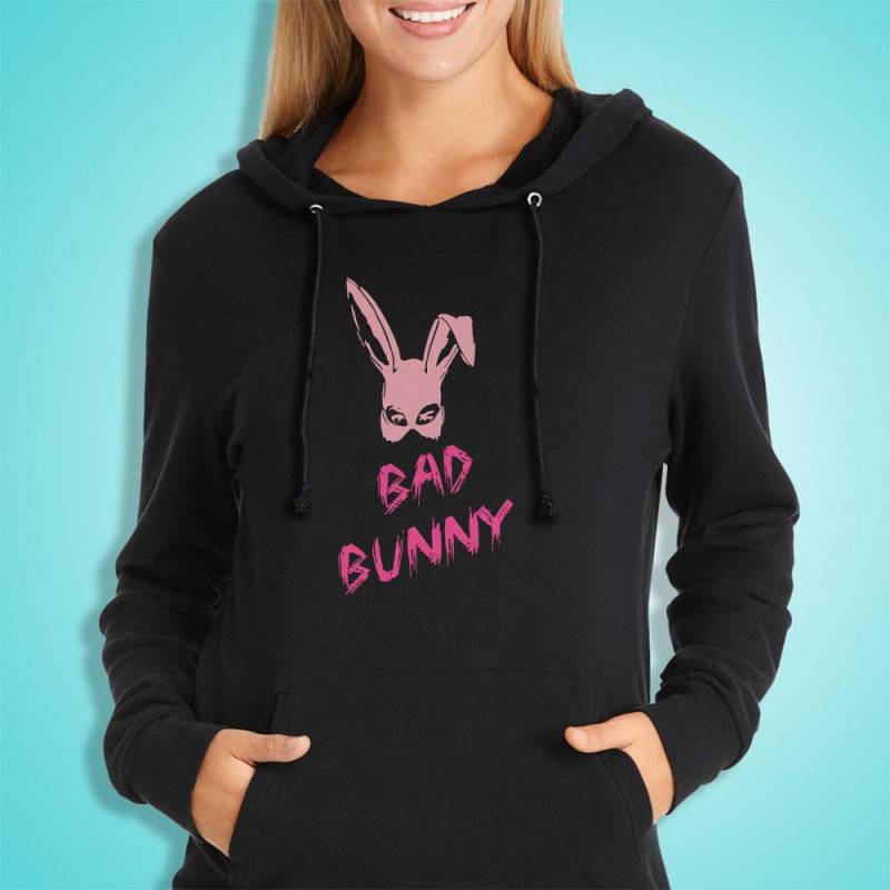 Bad Bunny Art Logo Women’S Hoodie