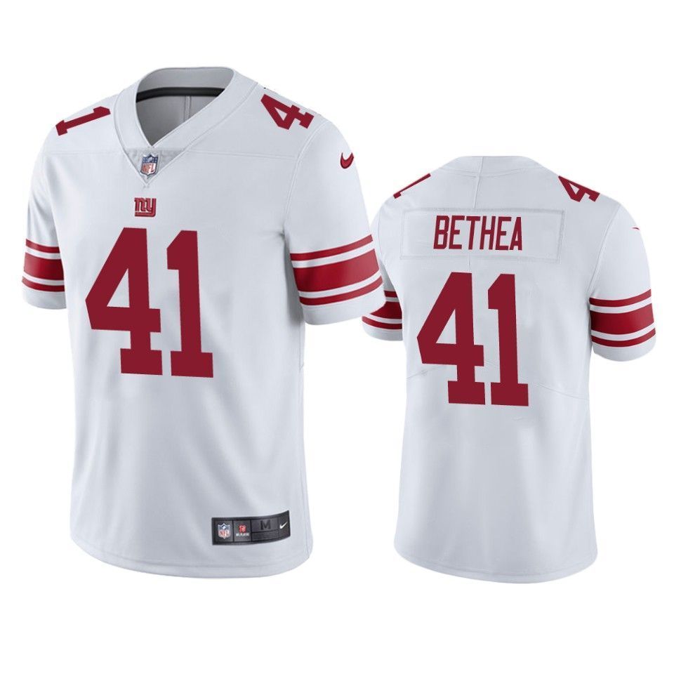 New York Giants Antoine Bethea Vapor Untouchable Limited White Mens Jersey