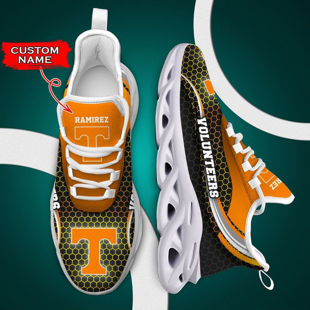 Tennessee Volunteers Max Soul Shoes Luxury Custom Name 01 M3Ttt0524