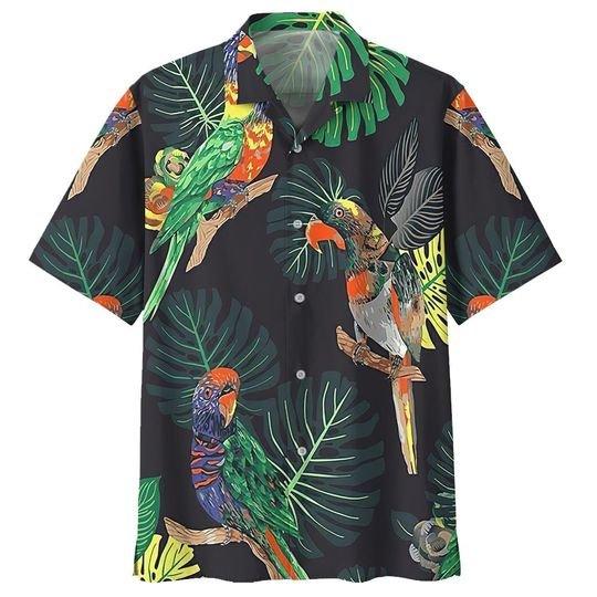 Parrot Hawaii Short Hawaii Shirt For Hawaii Aloha Ha110810