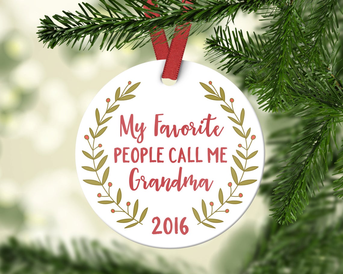 Grandma Gift Christmas Gifts For Grandma Ornament Grandma Gifts Christmas Ornaments