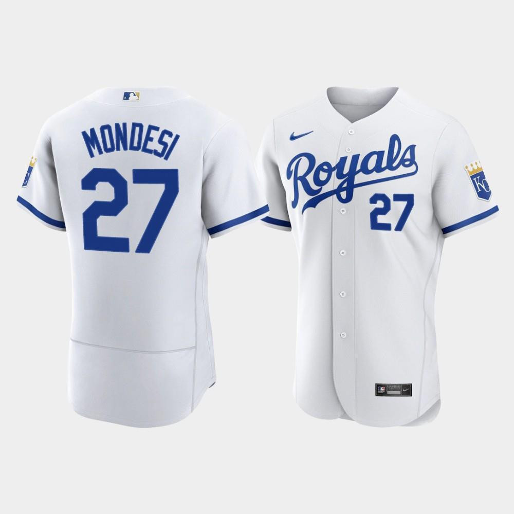 Adalberto Mondesi 27 Kansas City Royals Men’s 2022-23 Home Jersey – White Jersey