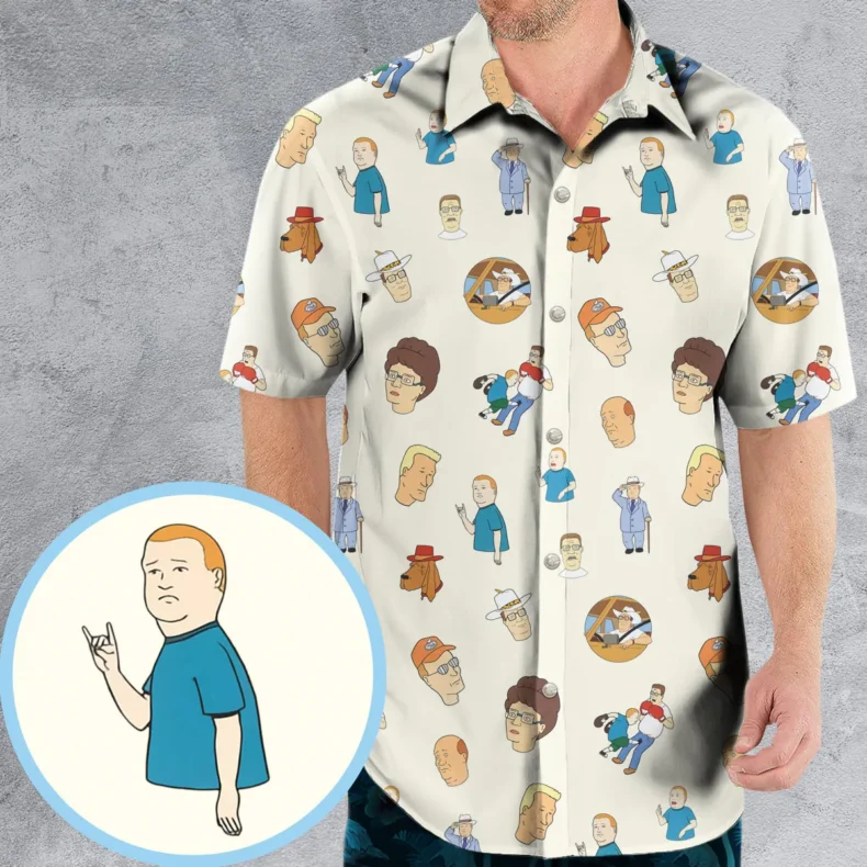 King Of The Hill Collection Hawaiian Shirt