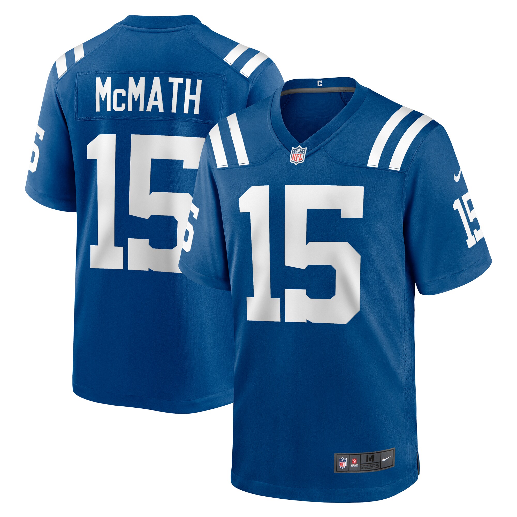 Racey McMath Indianapolis Colts Team Game Jersey – Royal 2