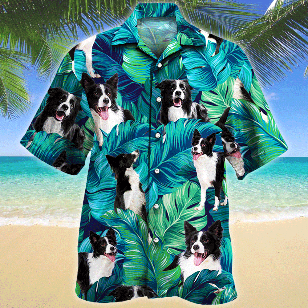 Border Collie Dog Lovers Gift Hawaiian Shirt Ha109804