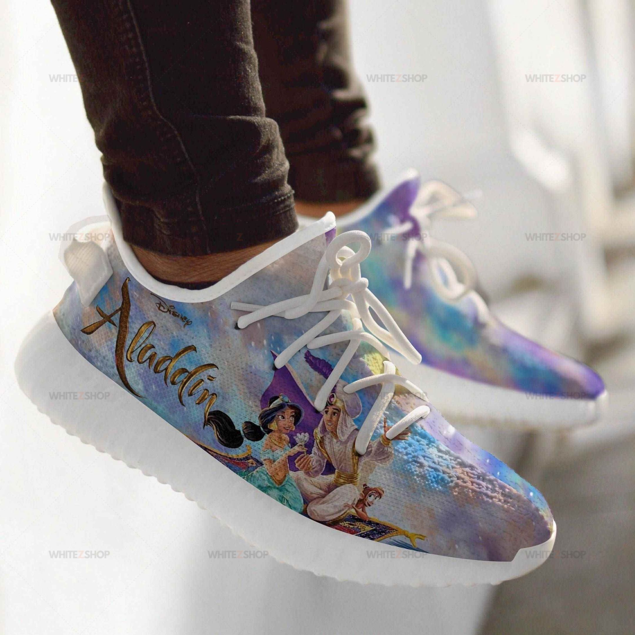 Aladdin Yeezy Boost Yeezy Running Shoes Custom Shoes For Men And Women