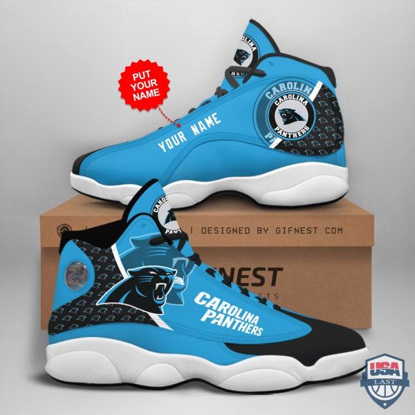 Personalized Carolina Panthers Air Jordan 13 Sneakers Shoes Hot 2022 For Men Women Nd