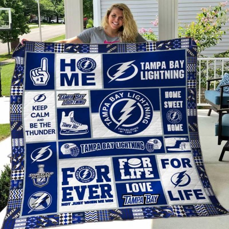 Tampa Bay Lightning Quilt Blanket 03