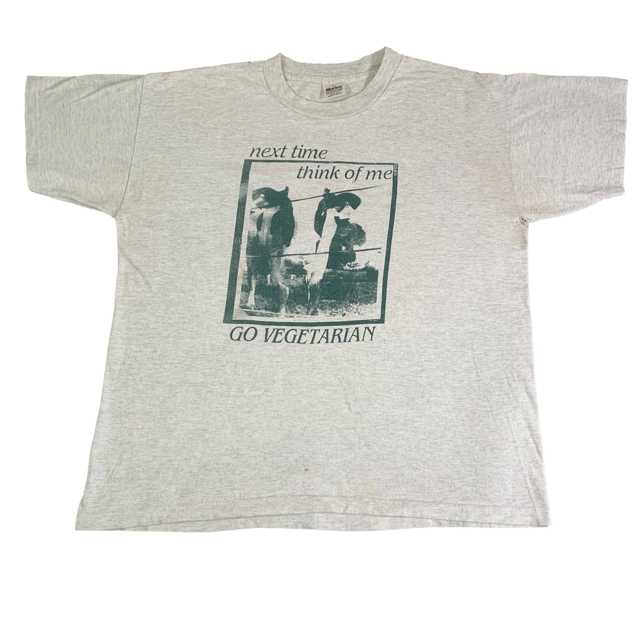 Vintage New Age Records “Go Vegetarian” T-Shirt