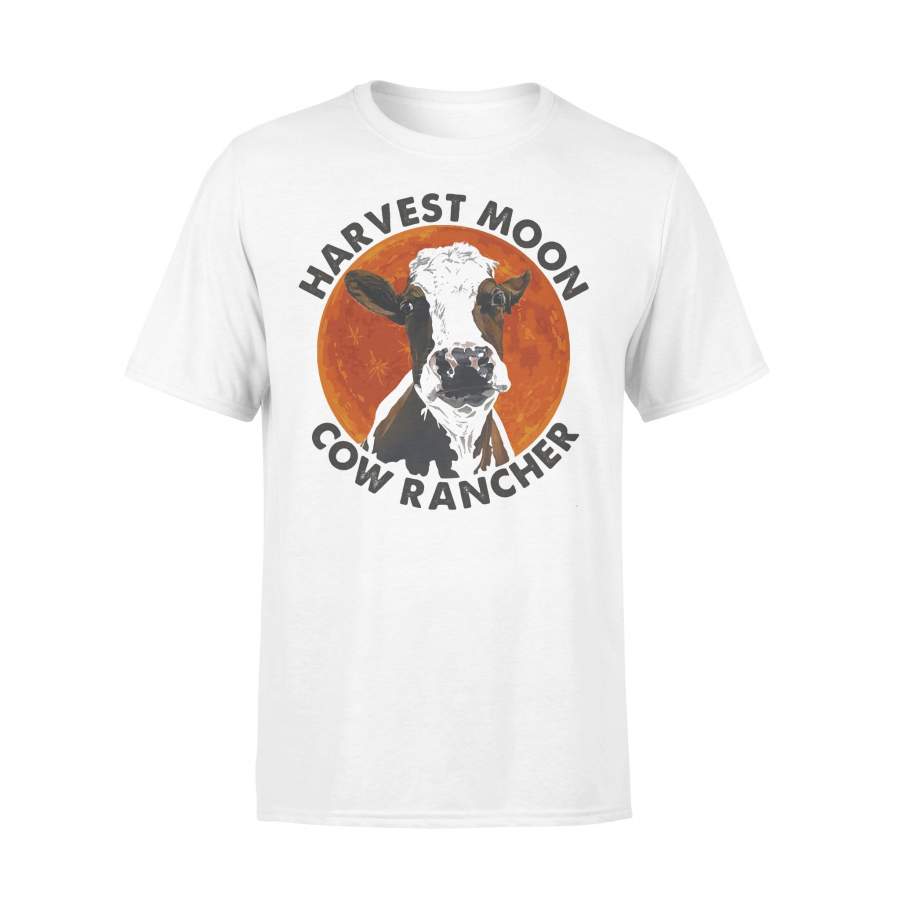 Harvest Moon Cow Rancher Blood Moon T-shirt