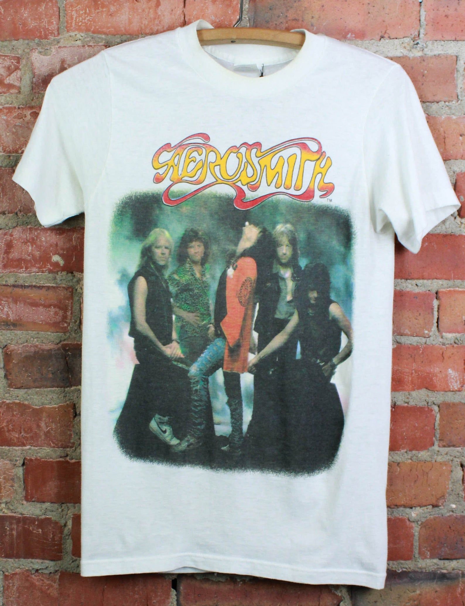 Vintage 1987 Aerosmith Concert T Shirt Permanent Vacation Tour Jail Cell Graphic Unisex /Xs