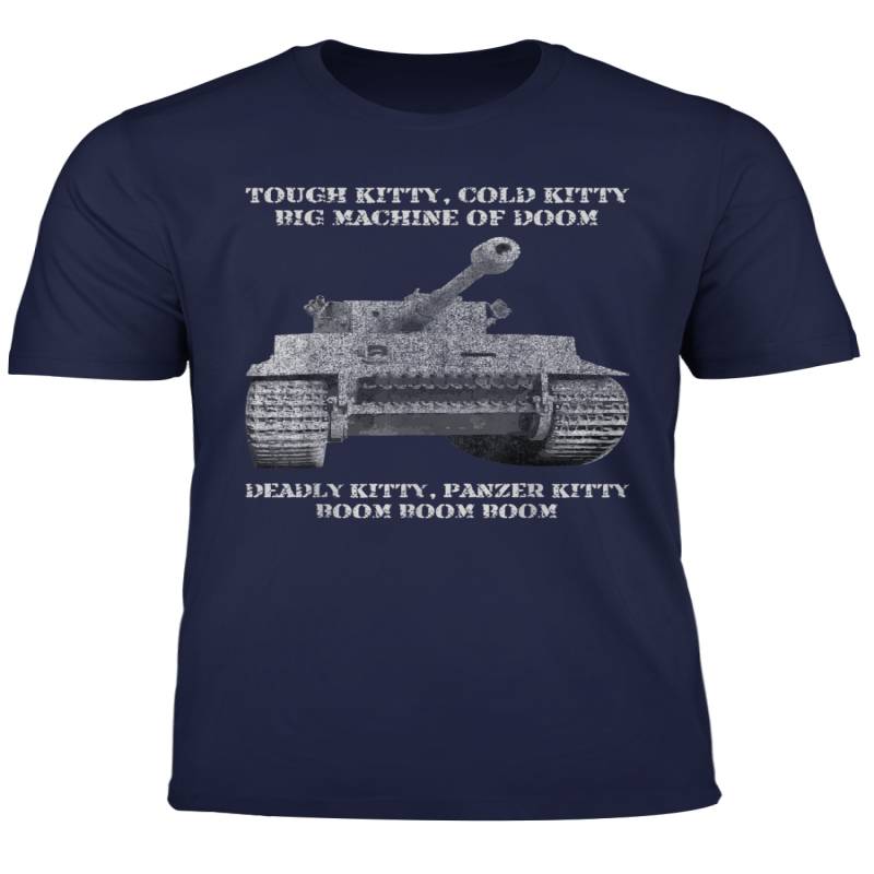 Tiger Panzer Tank Meme T Shirt Gift Tough Kitty Cold Kitty