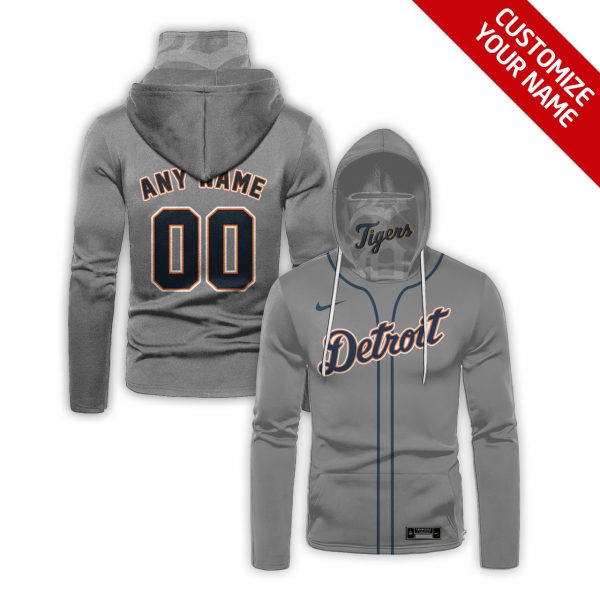 Detroit Tigers Personalized Bandana Hoodie All Over Printed Bandana Hoodie Us Size