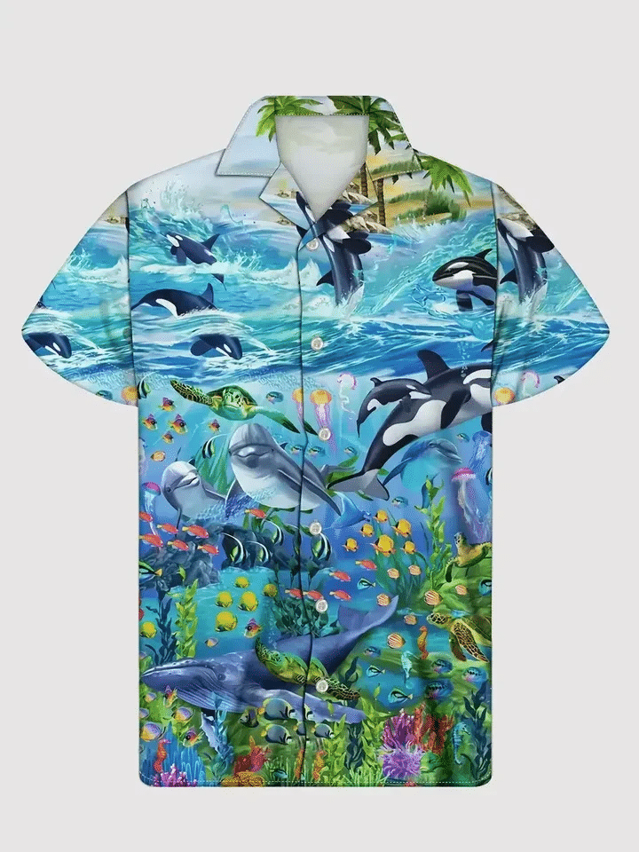 Animal In The Deep Sea Hawaii Shirt Unisex Adult Ha1359