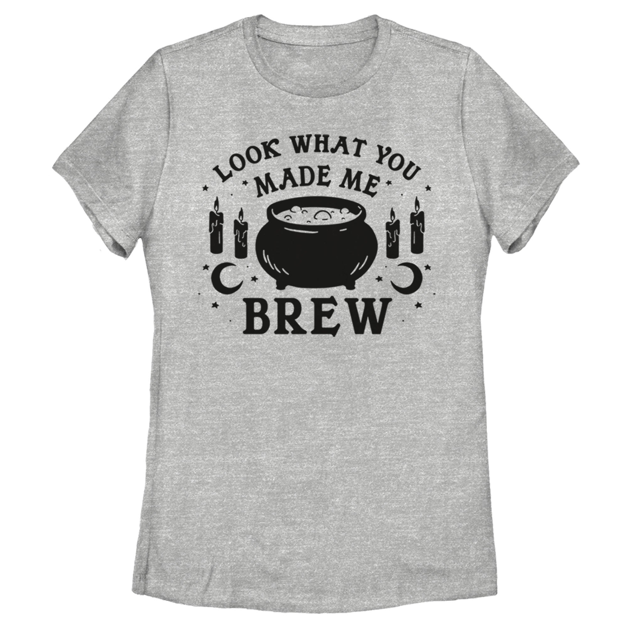 Lost Gods Women’S Halloween Look What You Made Me Brew  T-Shirt