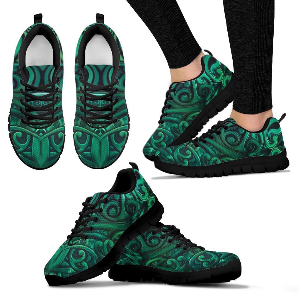 New Zealand Warriors Sneakers Green K4