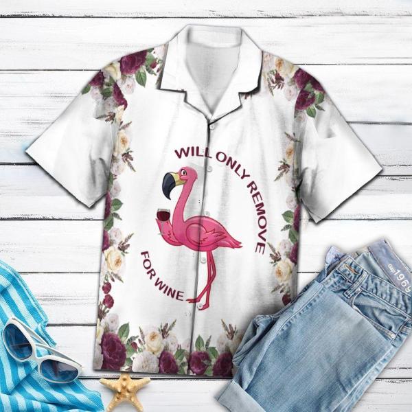 Amazing Flamingo Wine Girl Hawaii Shirt Ha27388