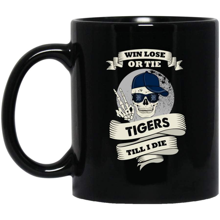 Skull Say Hi Detroit Tigers Mugs