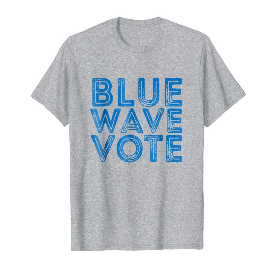 Blue Wave Vote Vintage Shirt Midterm Election Protest