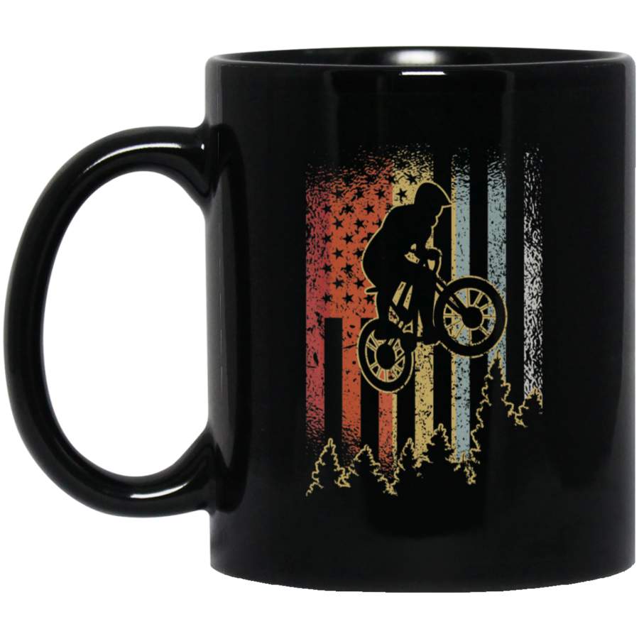 Vintage Mountain Bike T Retro Biking Coffee Mug