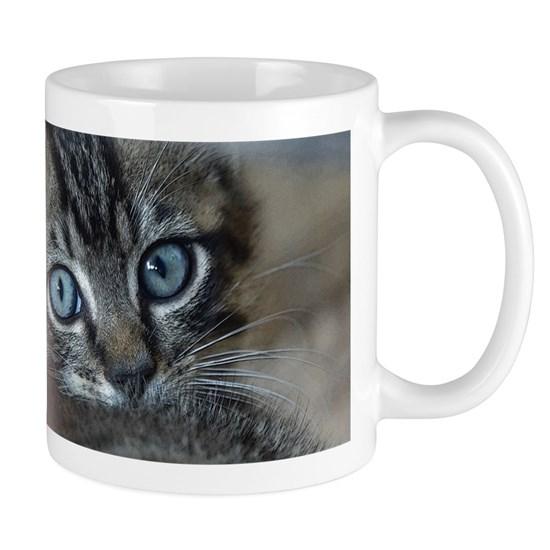 Blue Eyed Kitten Mug