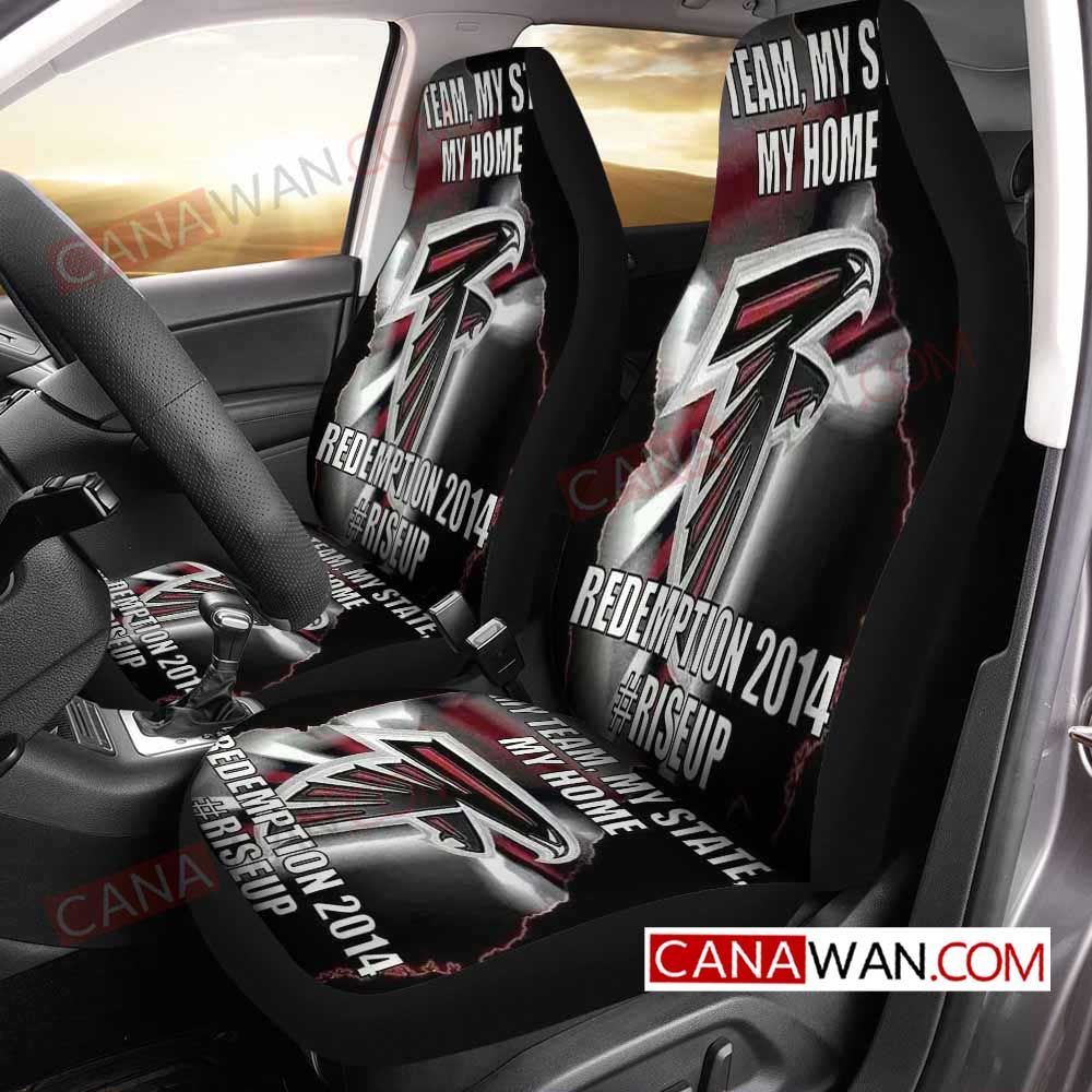 Atlanta Falcons Style349 3D Customized Personalized Car Seat Cover