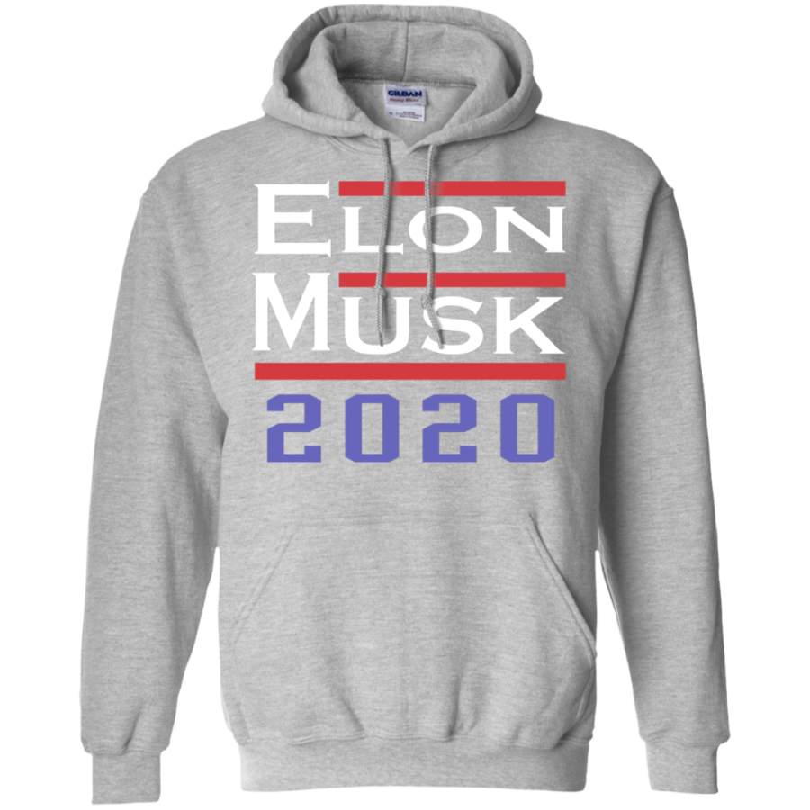 AGR Elon Musk as President Gildan Pullover Hoodie