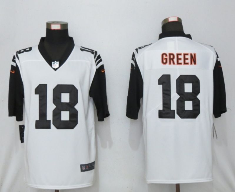 Cincinnati Bengals Aj Green #18 NFL 2020 White Jersey