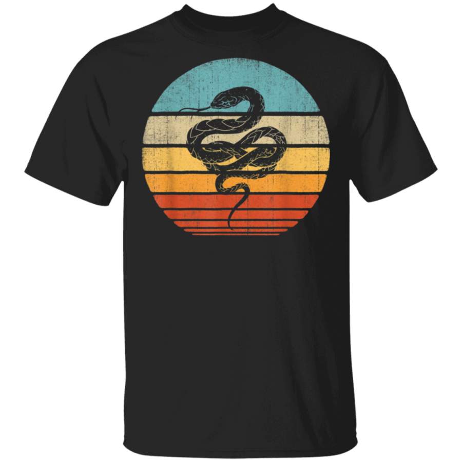 Snake Retro Vintage Style 60s 70s Men Women Gifts Animal G500 Gildan 5.3 oz. T-Shirt