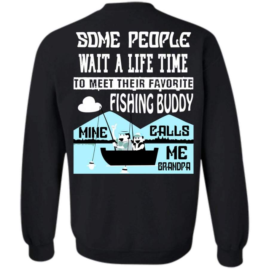 Mine Calls Me Grandpa T Shirt, Favorite Sweatshirt