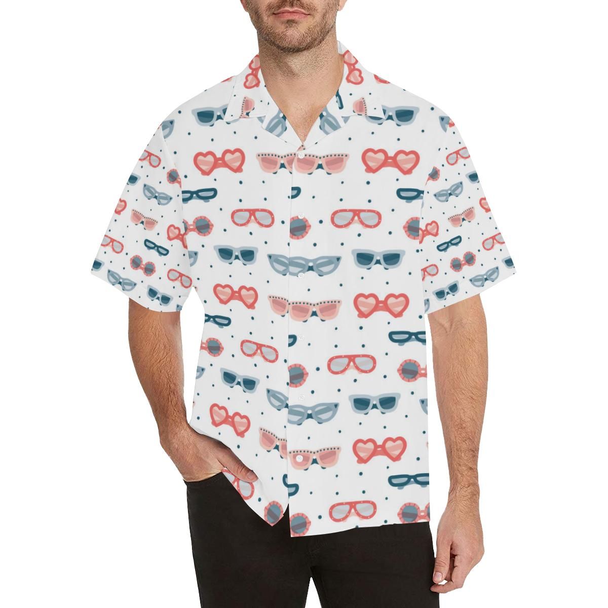 Sun Glasses Pattern Print Design 02 All Over Hawaii Shirt Ha89054