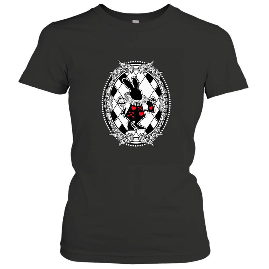 White Rabbit Wonderland Animal Rabbithole shirt Women’s T-Shirt