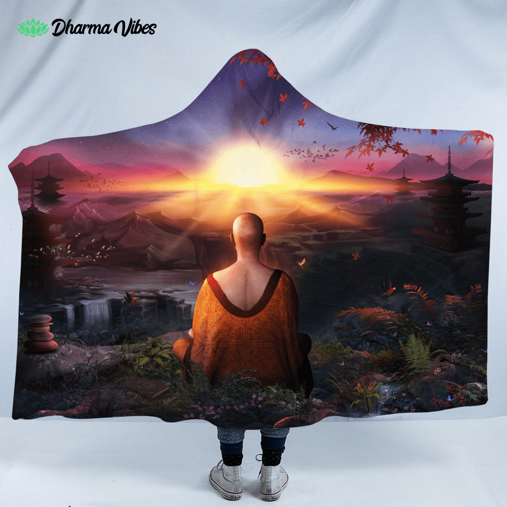 A Magical Existence By Cameron Gray Hooded Blanket