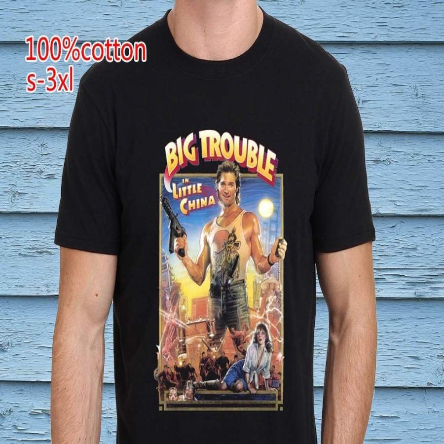 Big Trouble in Little China 80’s Vintage Movie Men Fashion T-Shirt