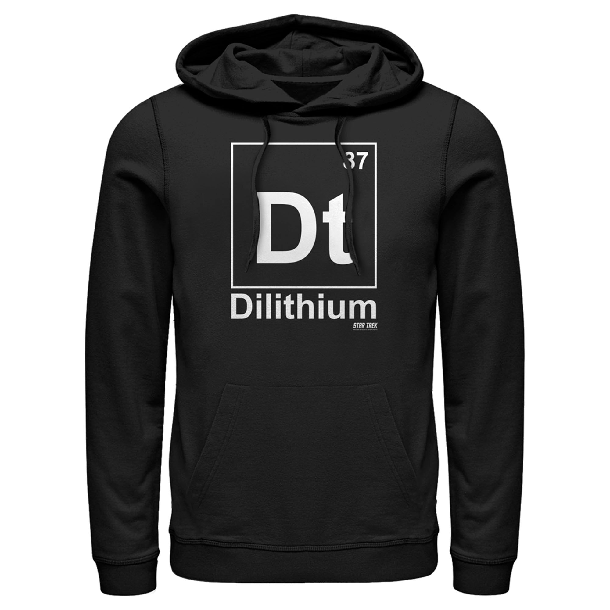 Men’S Star Trek Dilithium Element #87 Pull Over Hoodie