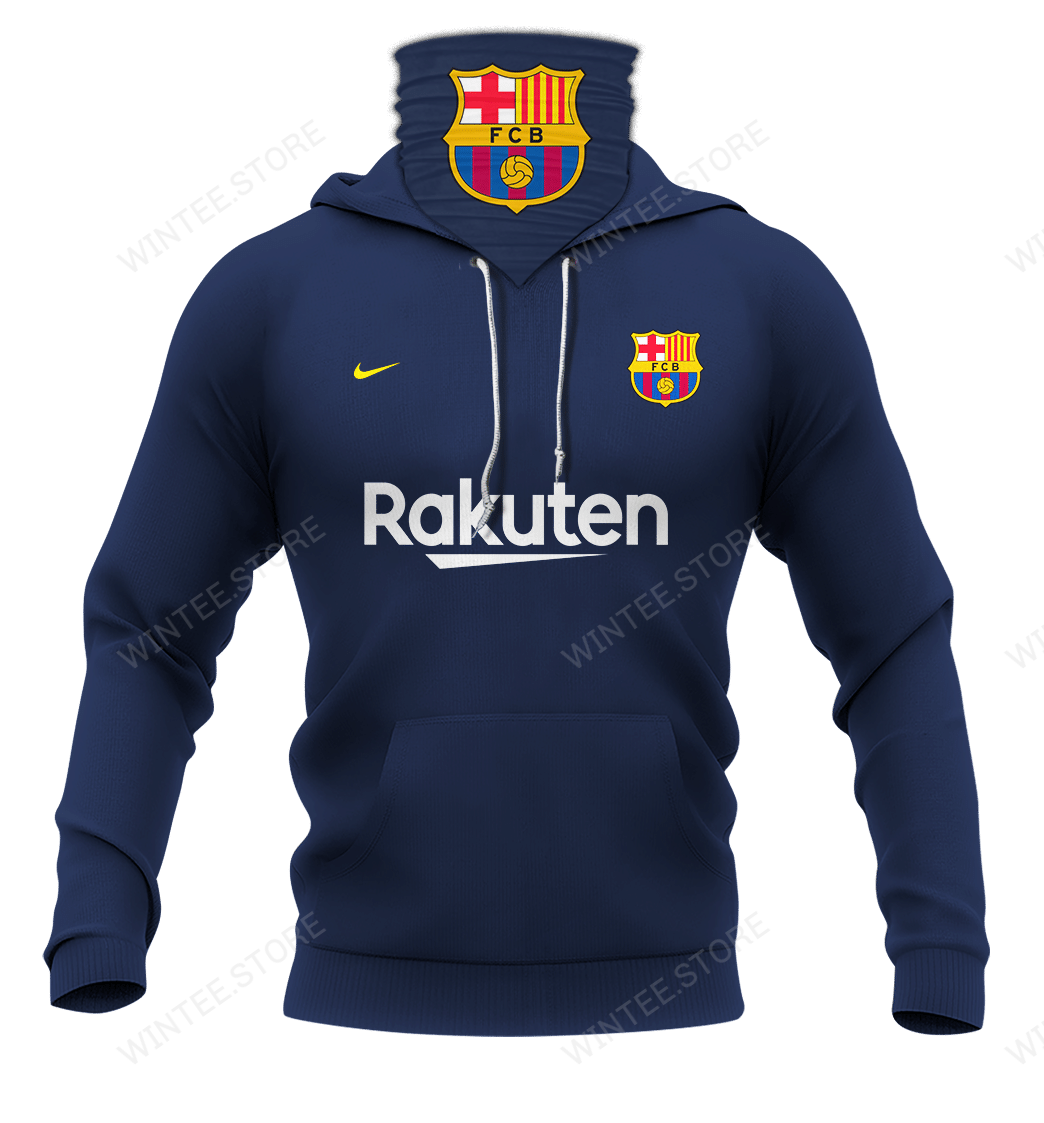 01FCBarcelona002 |HoodieMask| CUSTOMIZE YOUR NAME & NUMBER