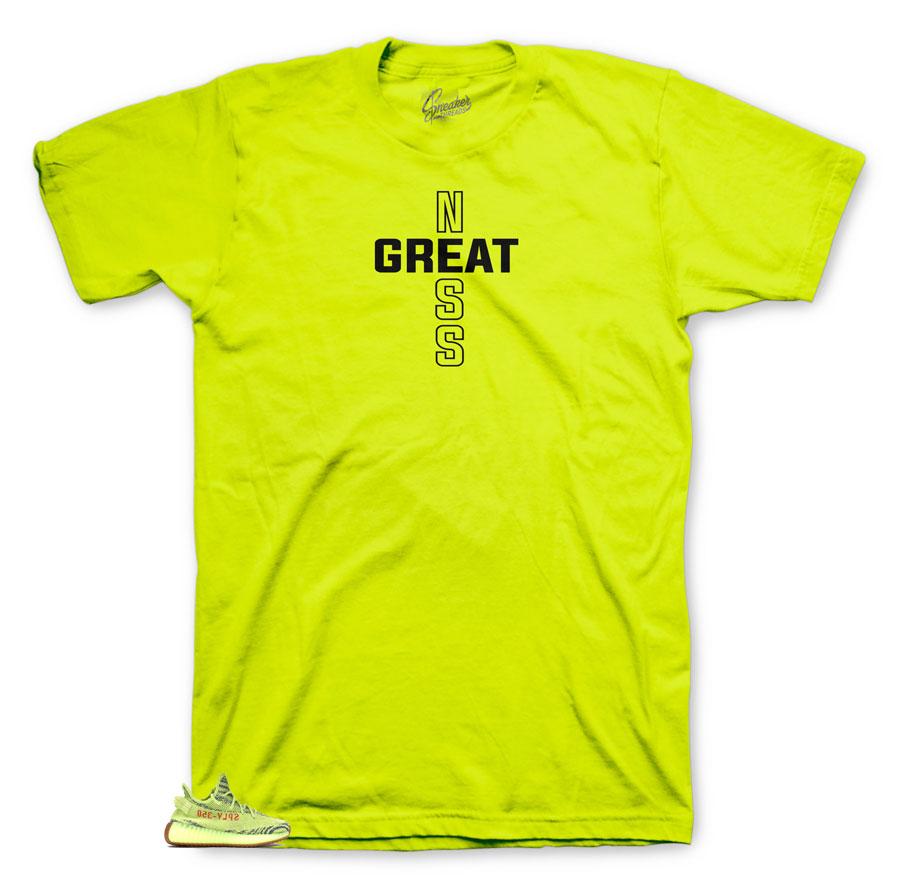 Yeezy Frozen Yellow Greatness Cross Shirt