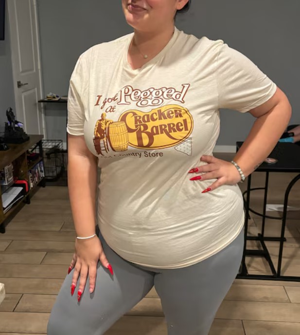 I Got Pegged at Cracker Barrel Old Country Store Vintage Cracker Barrel Shirt Outfit