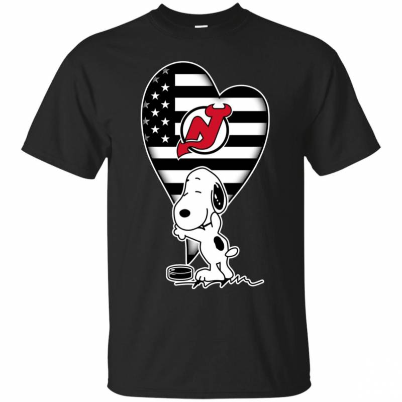 New Jersey Devils Snoopy In My Heart Shirts