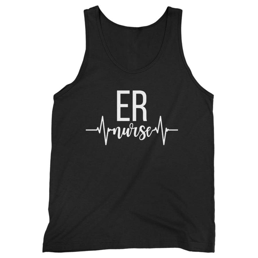 Er Emergency Room Nurse Man’s Tank Top