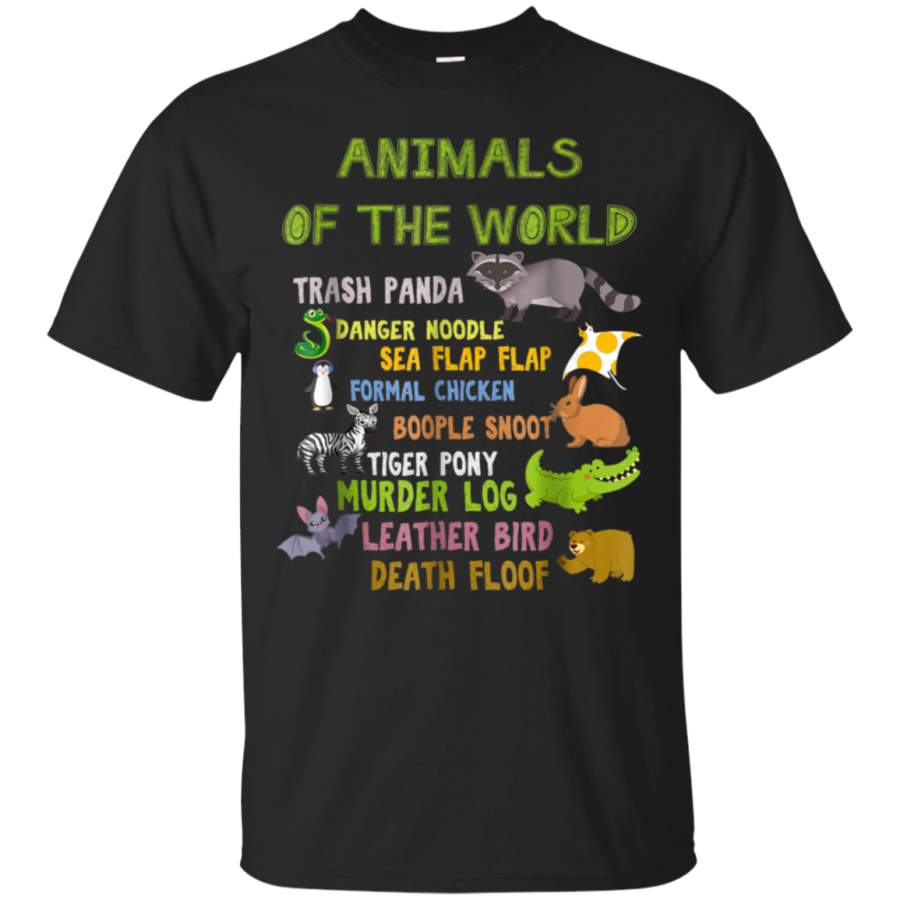 AGR ANIMALS OF THE WORLD SHIRT