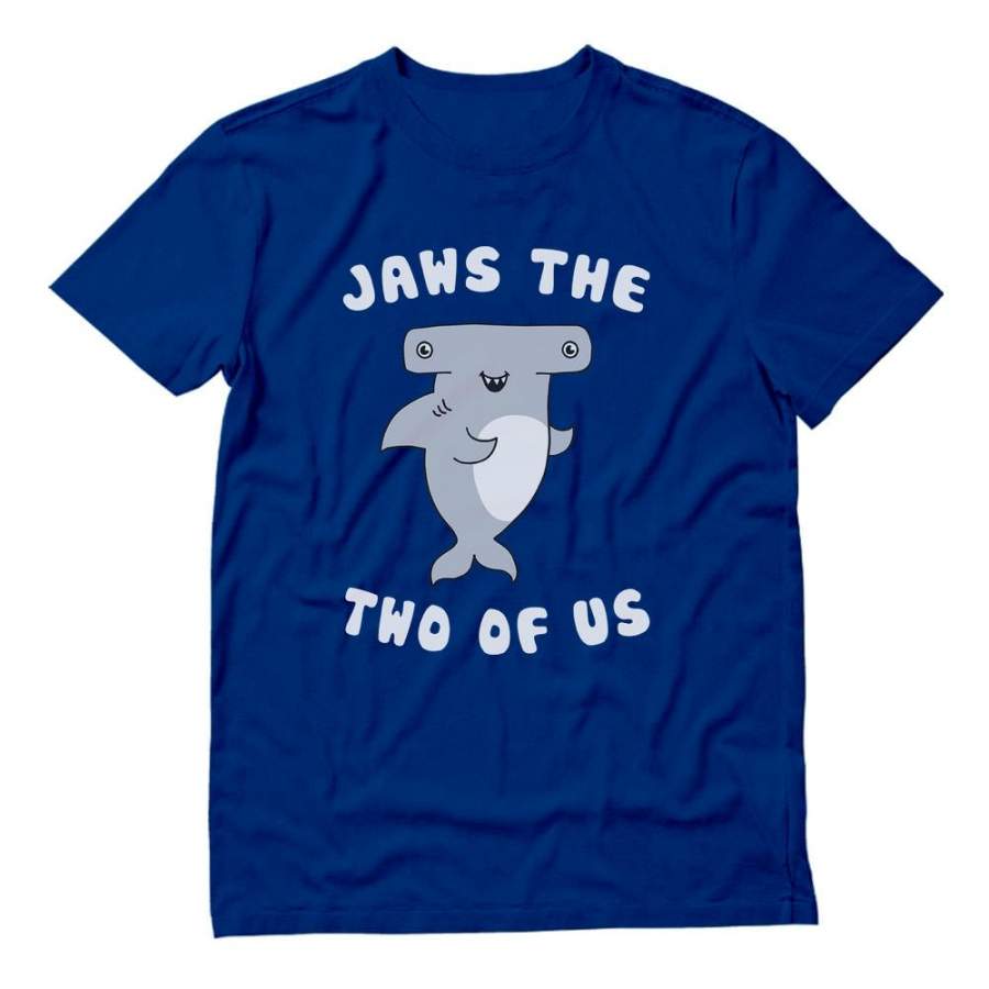 Jaws the Two of Us Cute Shark Valentine’s Day Couple BFF Set T-Shirt
