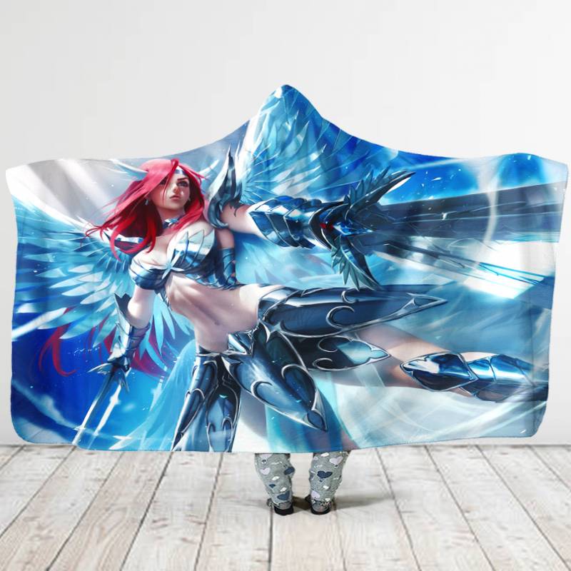 Erza Heaven’s Wheel Armor Hooded Blanket